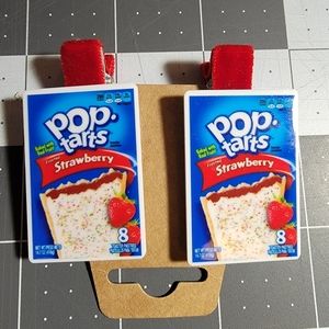 Set of Pop Tart Hairclips